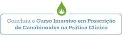 selo referente ao curso: Curso Imersivo em Prescrição de Canabinoides na Prática Clínica 